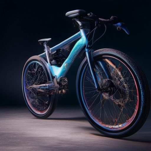 Image of a bicycle with an electric motor, showing its components and how they work together to propel the bike.