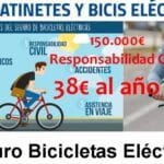 ¿Cuánto cuesta asegurar una bici eléctrica? - Precios y coberturas