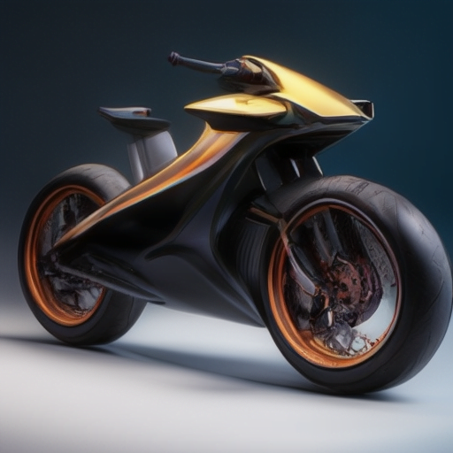   The image should showcase a sleek and modern electric bicycle, emphasizing its sustainability and futuristic design.
