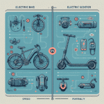 ¿Qué es mejor, bicicleta eléctrica o patinete eléctrico? - Comparativa